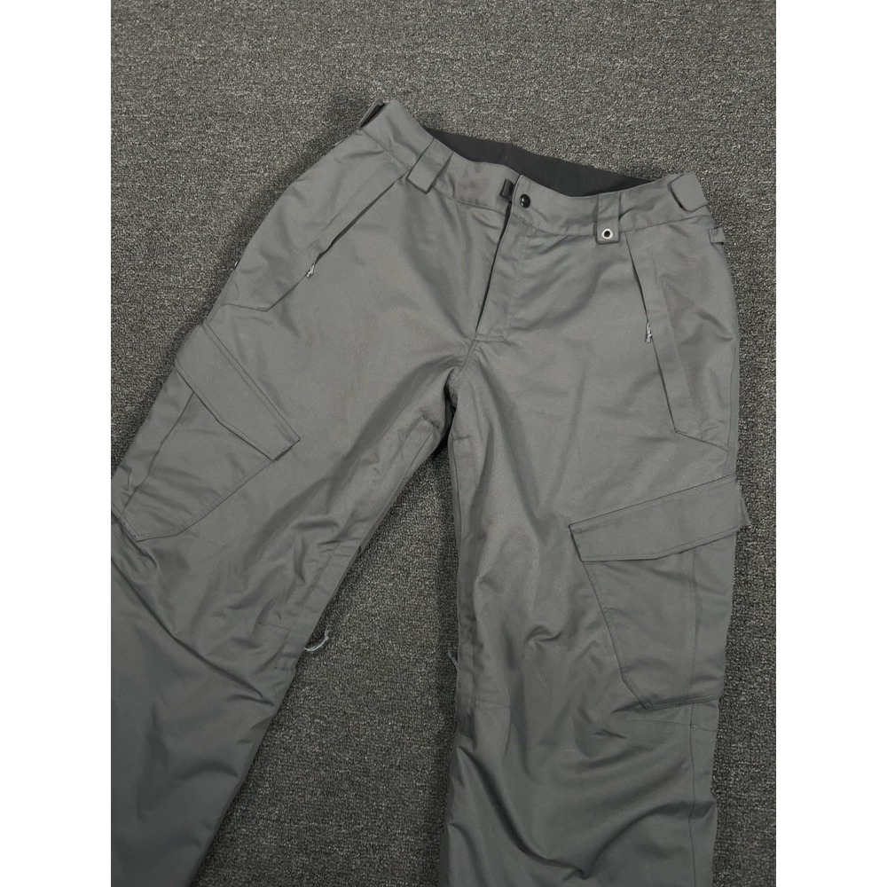 686 Pants Mens Large Gray Infinity Snow Ski Cargo Waterproof Snowboard Infidry